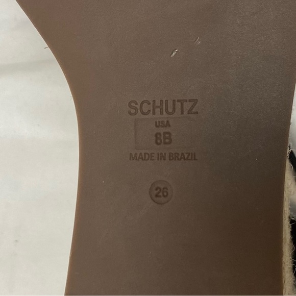 Schutz Blisse Nubuck Sandal - Picture 8 of 9